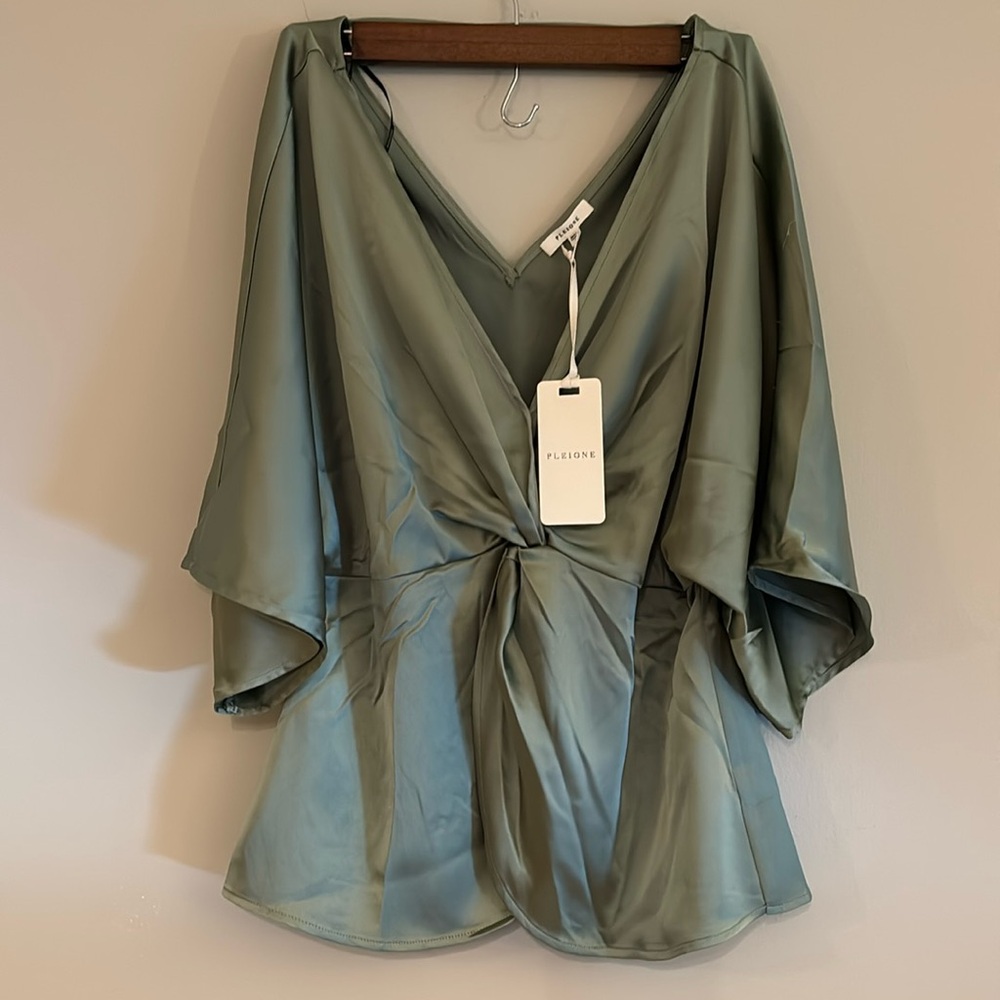 Silk Pleione Dressy Top
